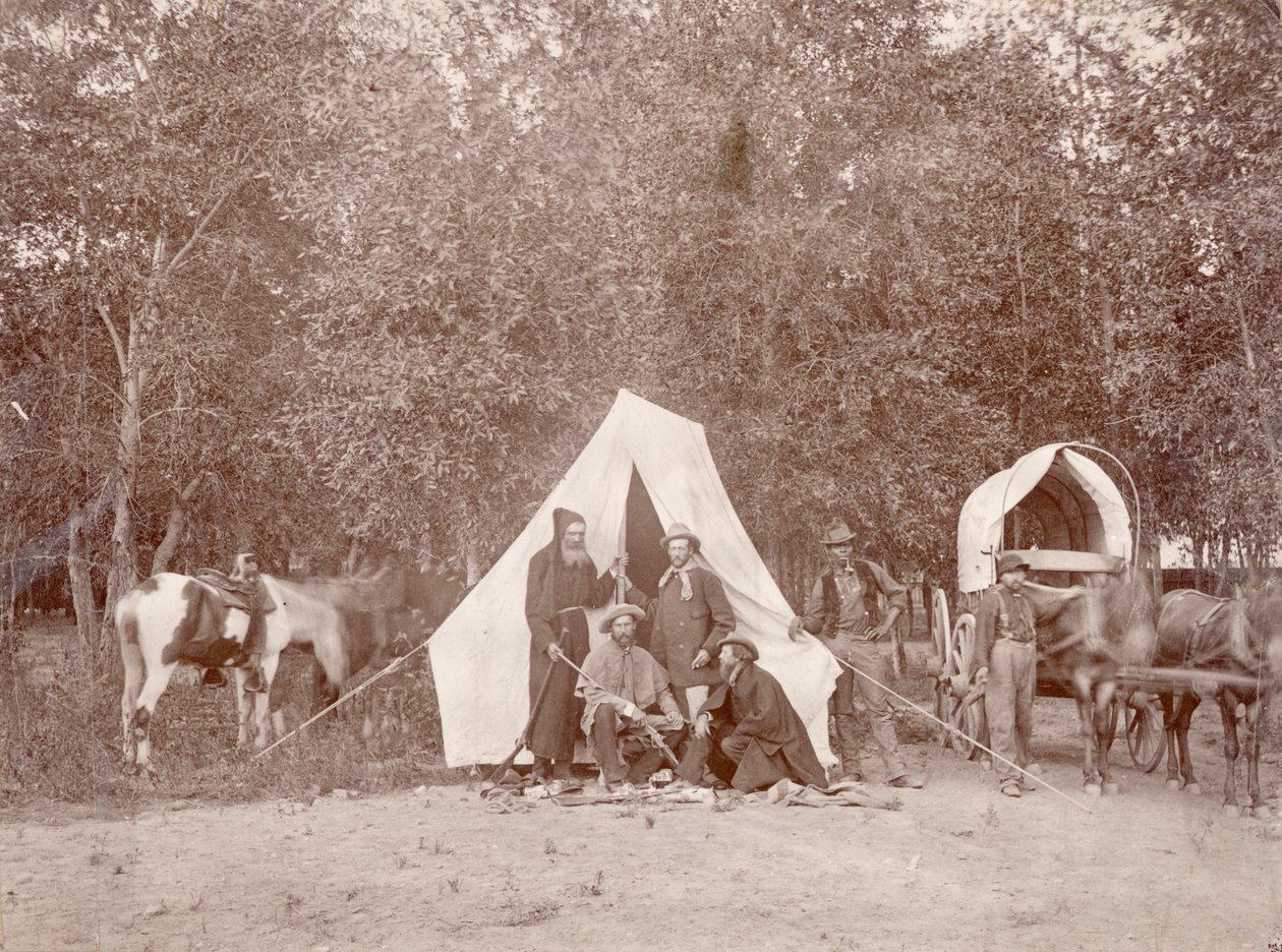 På en resa till det heliga korsets berg, 1874 av William Henry Jackson