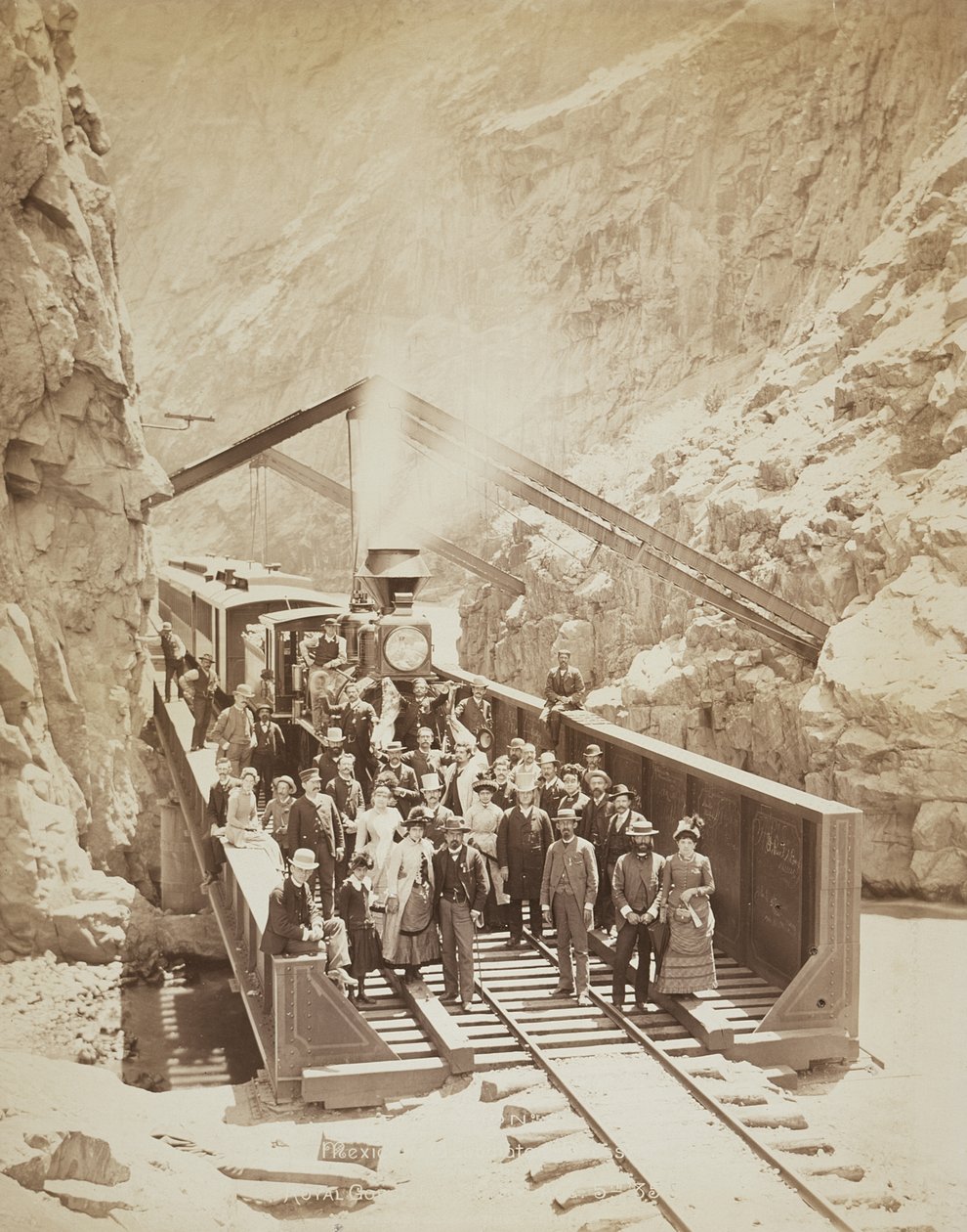 Royal Gorge av William Henry Jackson