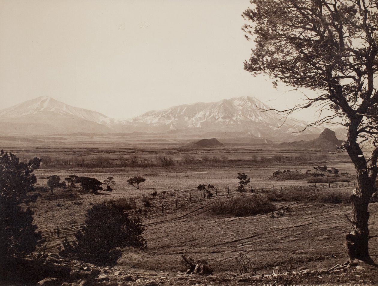 De spanska topparna av William Henry Jackson