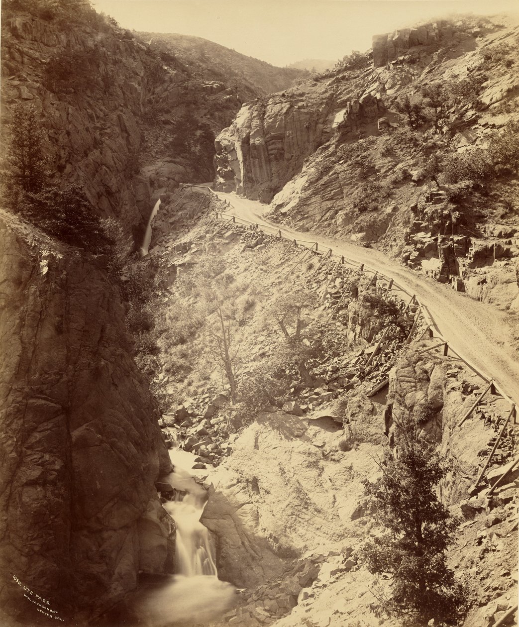 Ute Pass av William Henry Jackson