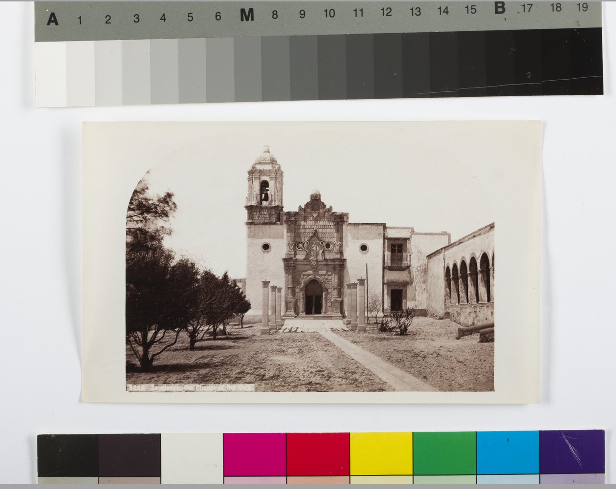 Zacatecas, Bufas kapell, 1883-84 (albumintryck) av William Henry Jackson