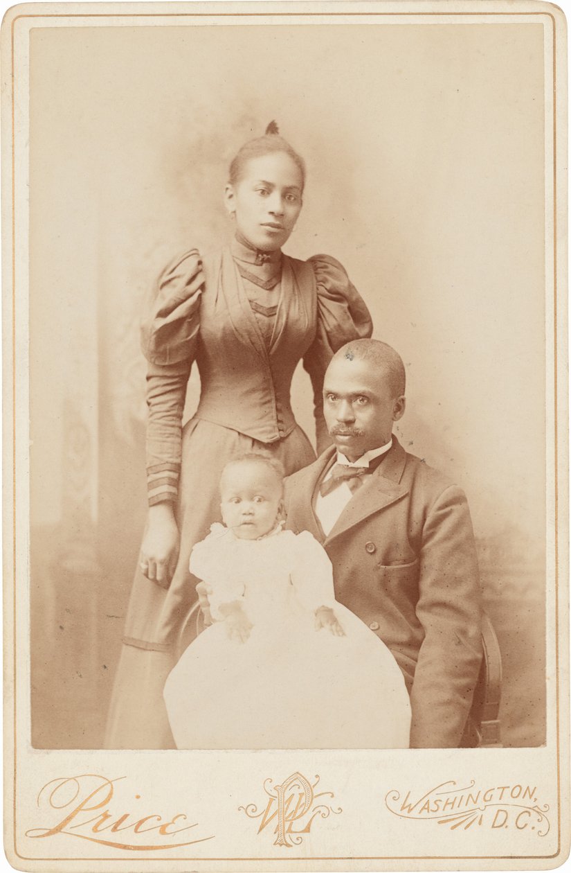 Matthew, Mary och Lawrence Taylor,ca. 1894 (foto) av William Henry Lake Price