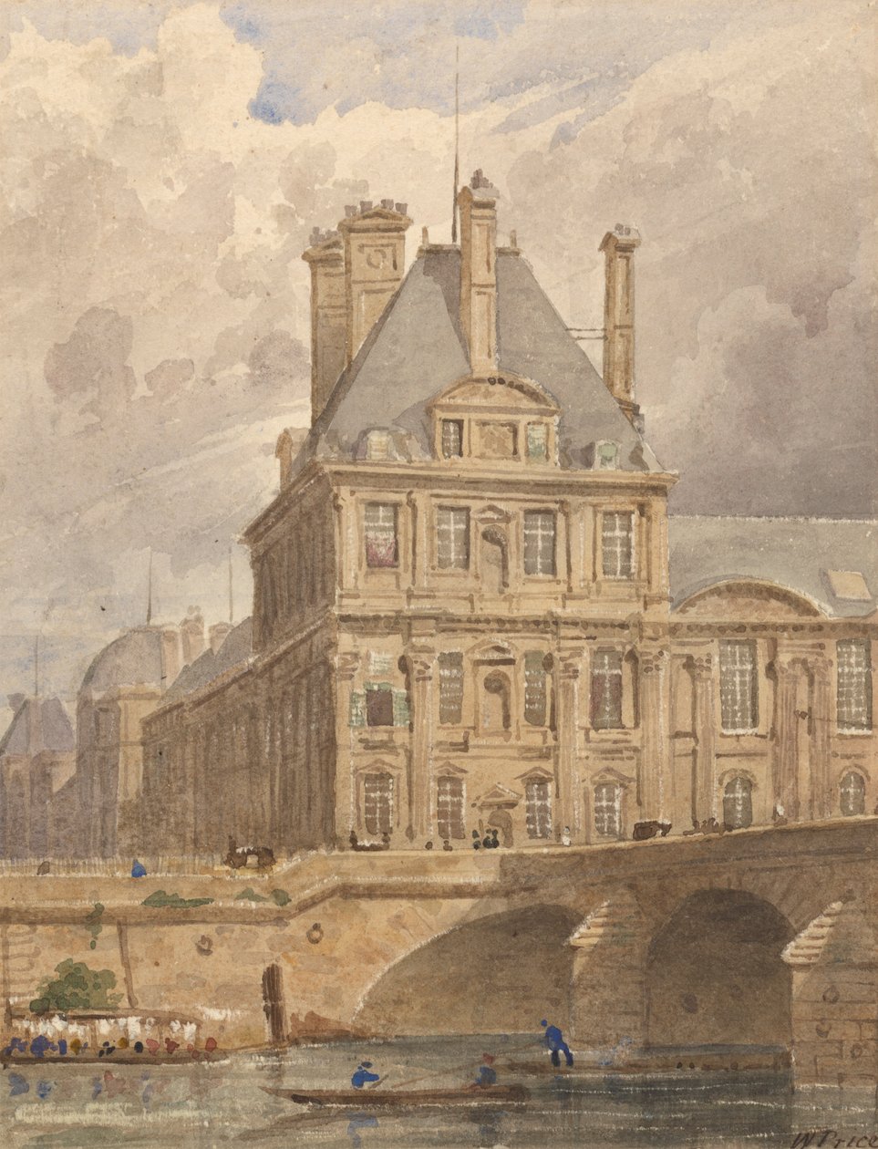 Paviljongen av Flora, 22 augusti 1828 av William Henry Lake Price