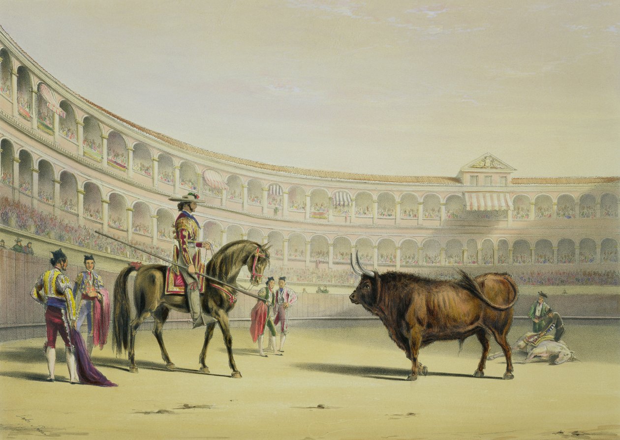 Picador utmanar tjuren, 1865 av William Henry Lake Price