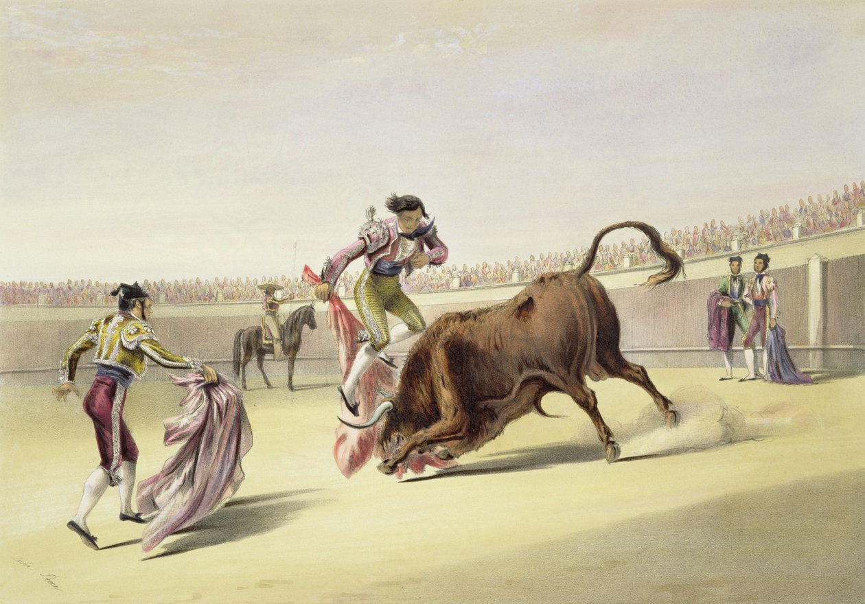 Språnget eller hoppet efter horn, 1865 av William Henry Lake Price