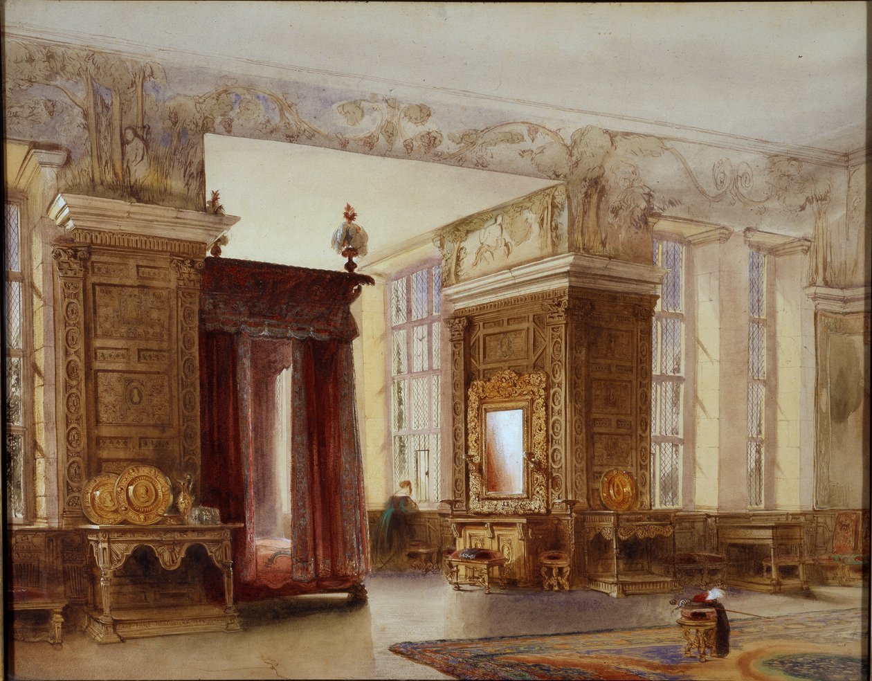 Närvarokammaren i Hardwick av William Henry Lake Price