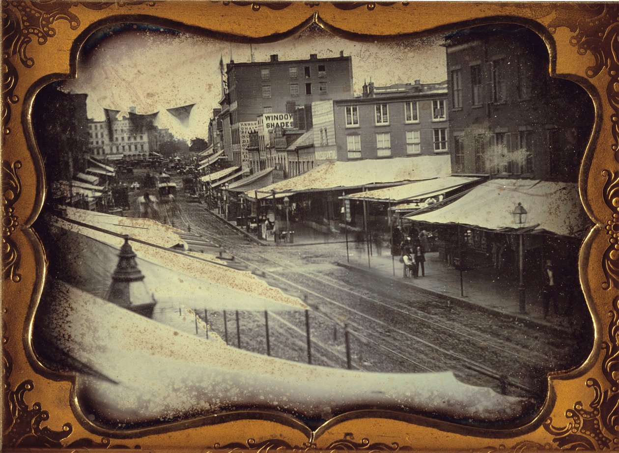 Chatham Square, New York, ca 1853 av William Henry Lewis