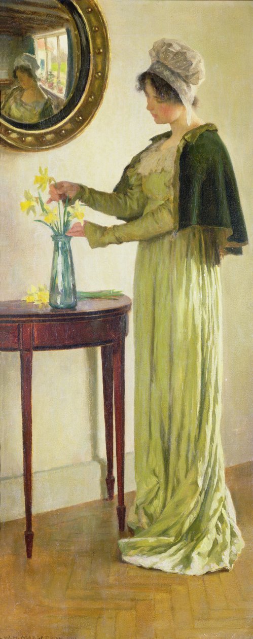 Vårens förebud, 1911 av William Henry Margetson