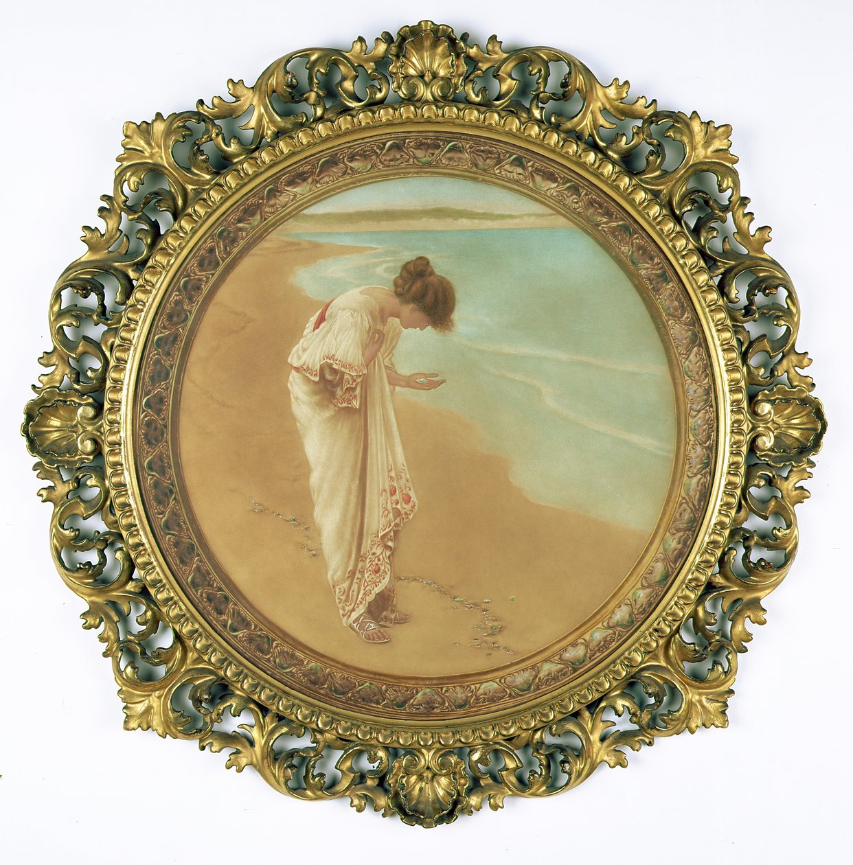 Havet har sina pärlor (mezzotint) av William Henry Margetson