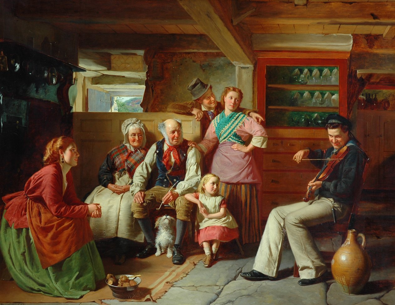 Sjömansmusikern av William Henry Midwood