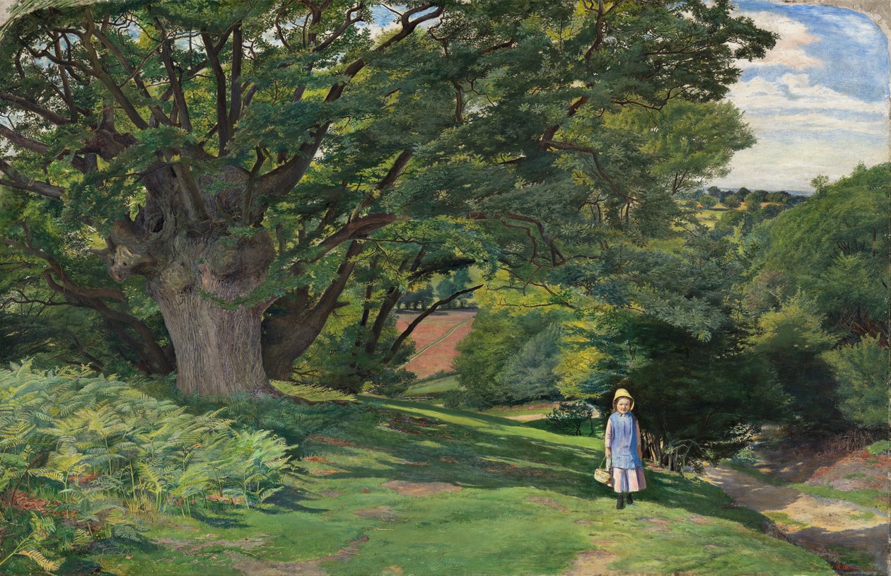 Hayes Common av William Henry Millais