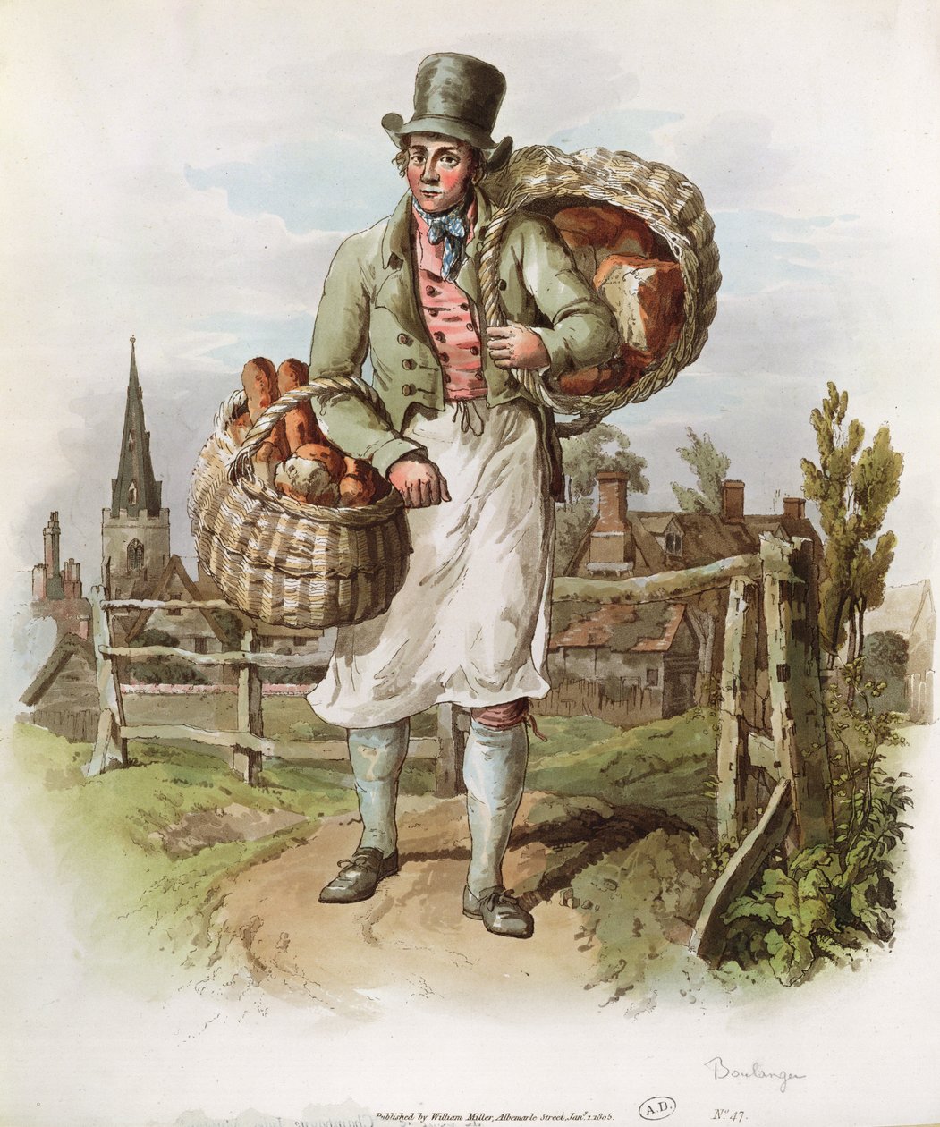 The Baker, illustration från 