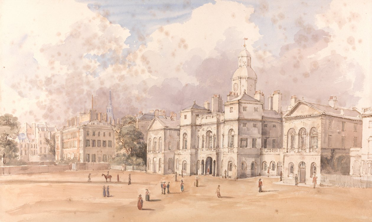 Horse Guards-paraden av William Henry Pyne