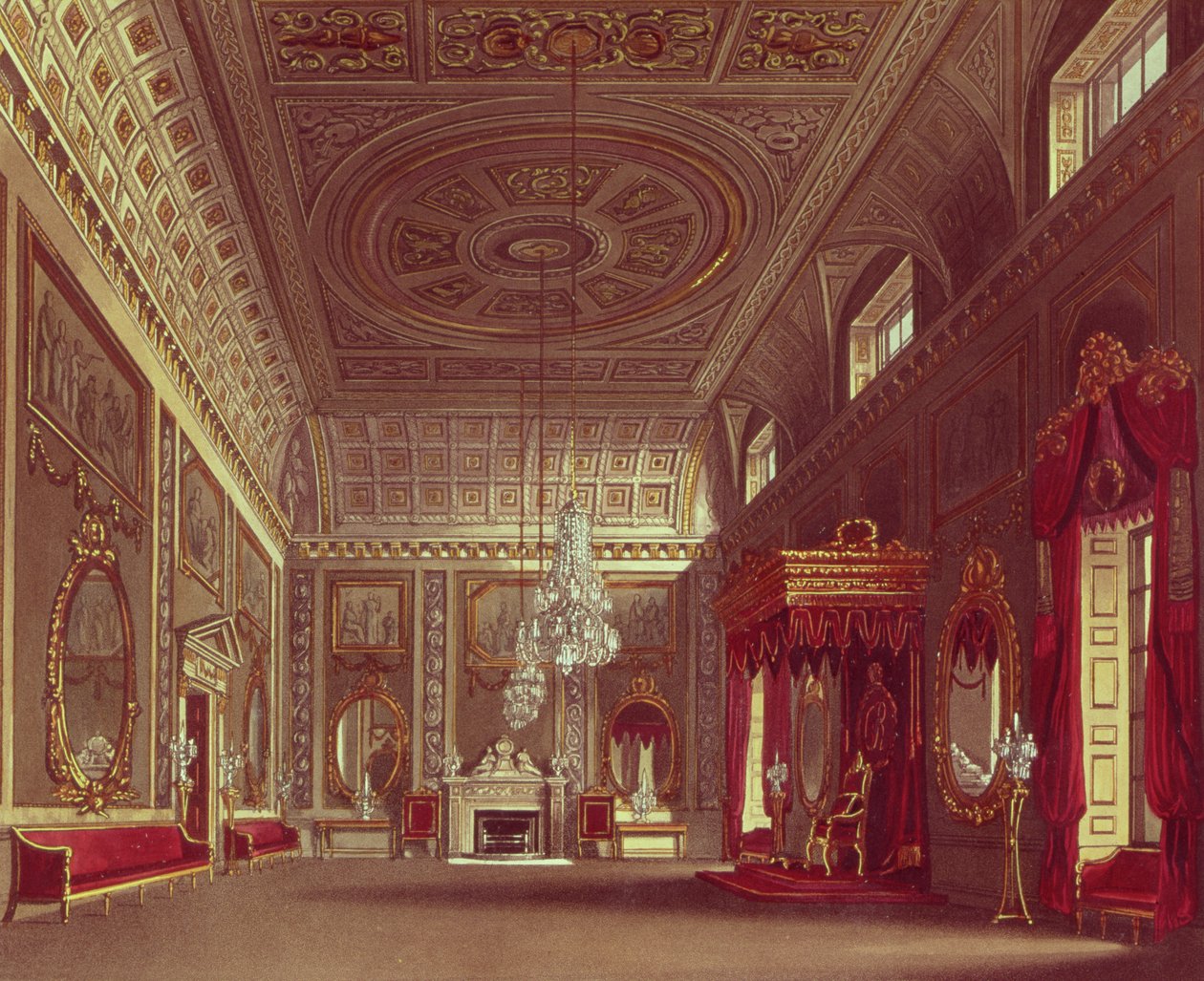 Le Saloon, Buckingham Palace mai Pyne
