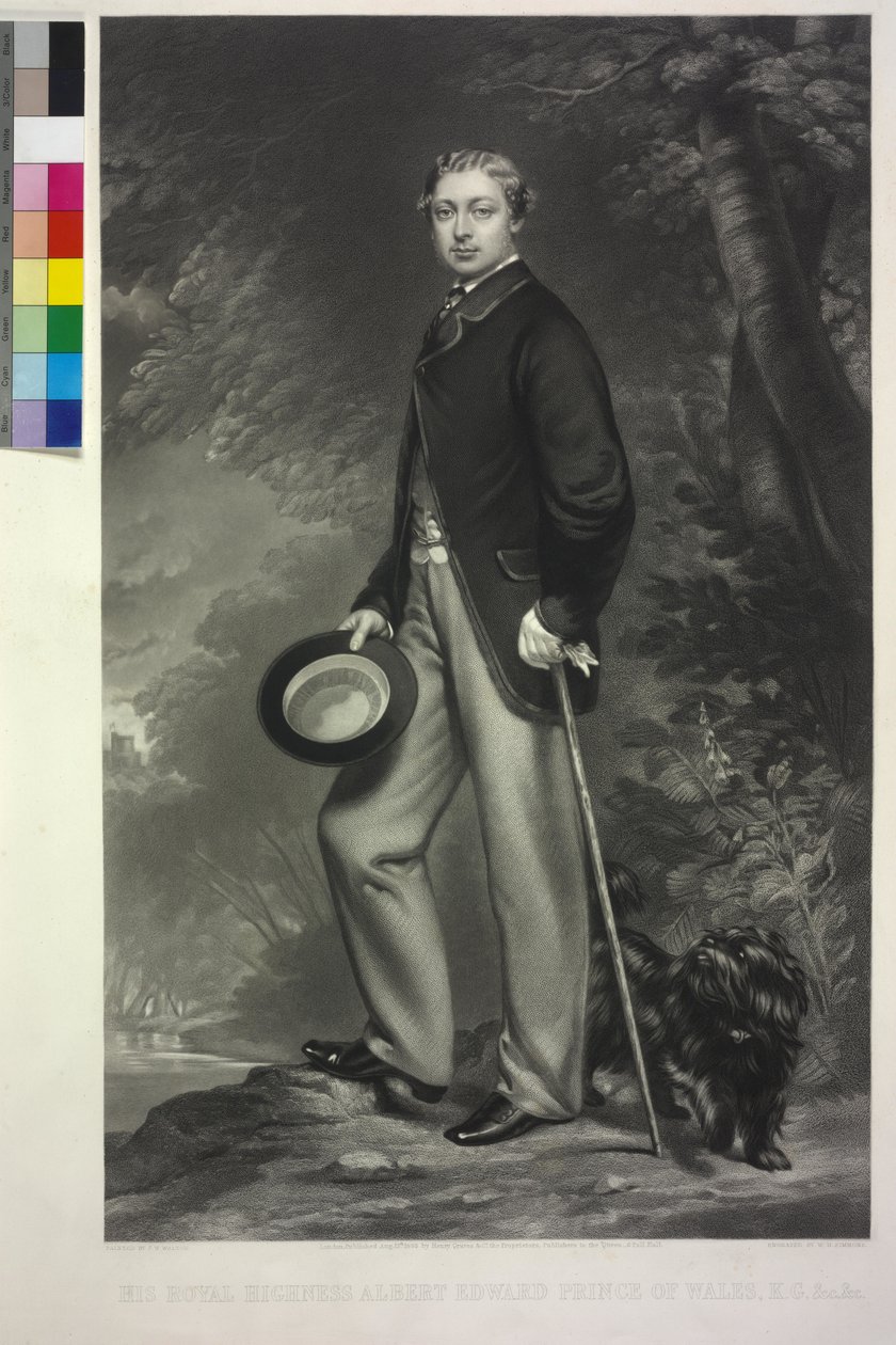 Kung av England Eduard VII av William Henry Simmons