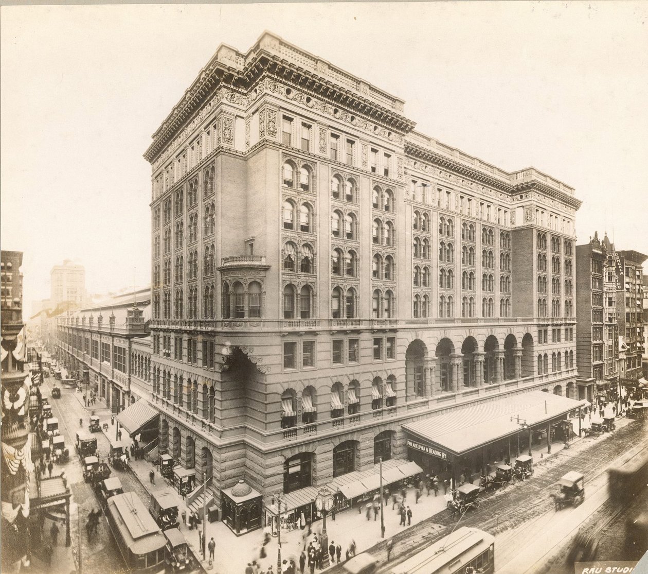 Market Street på 12th, Philadelphia av William Herman Rau