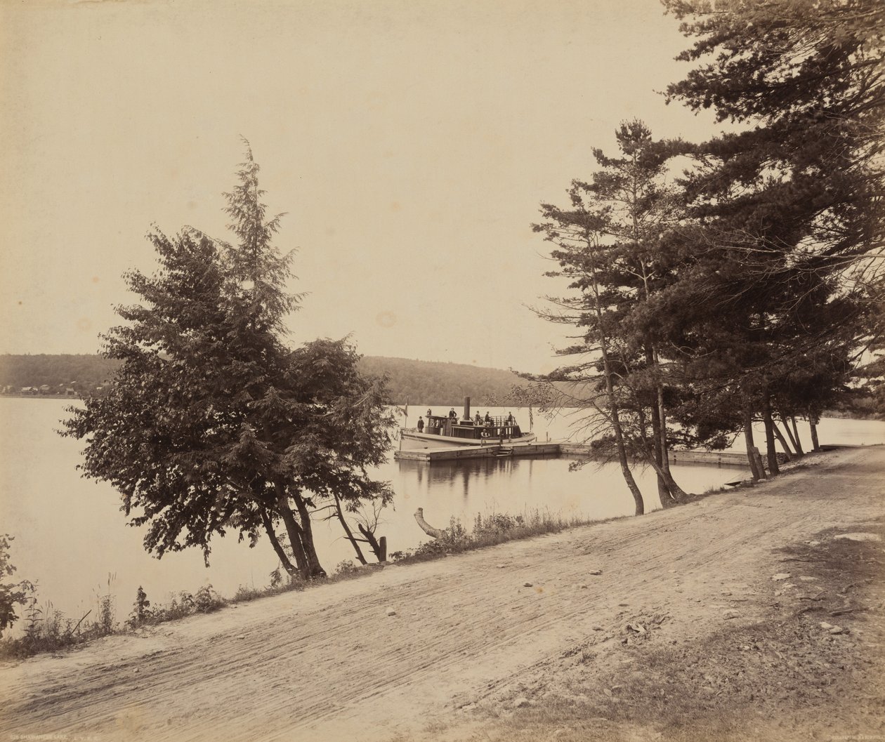 Shawanese Lake,ca. 1895 (foto) av William Herman Rau