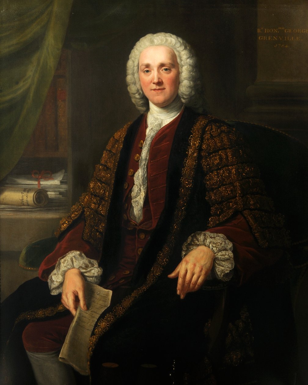 George Grenville (1712-1770) av William Hoare