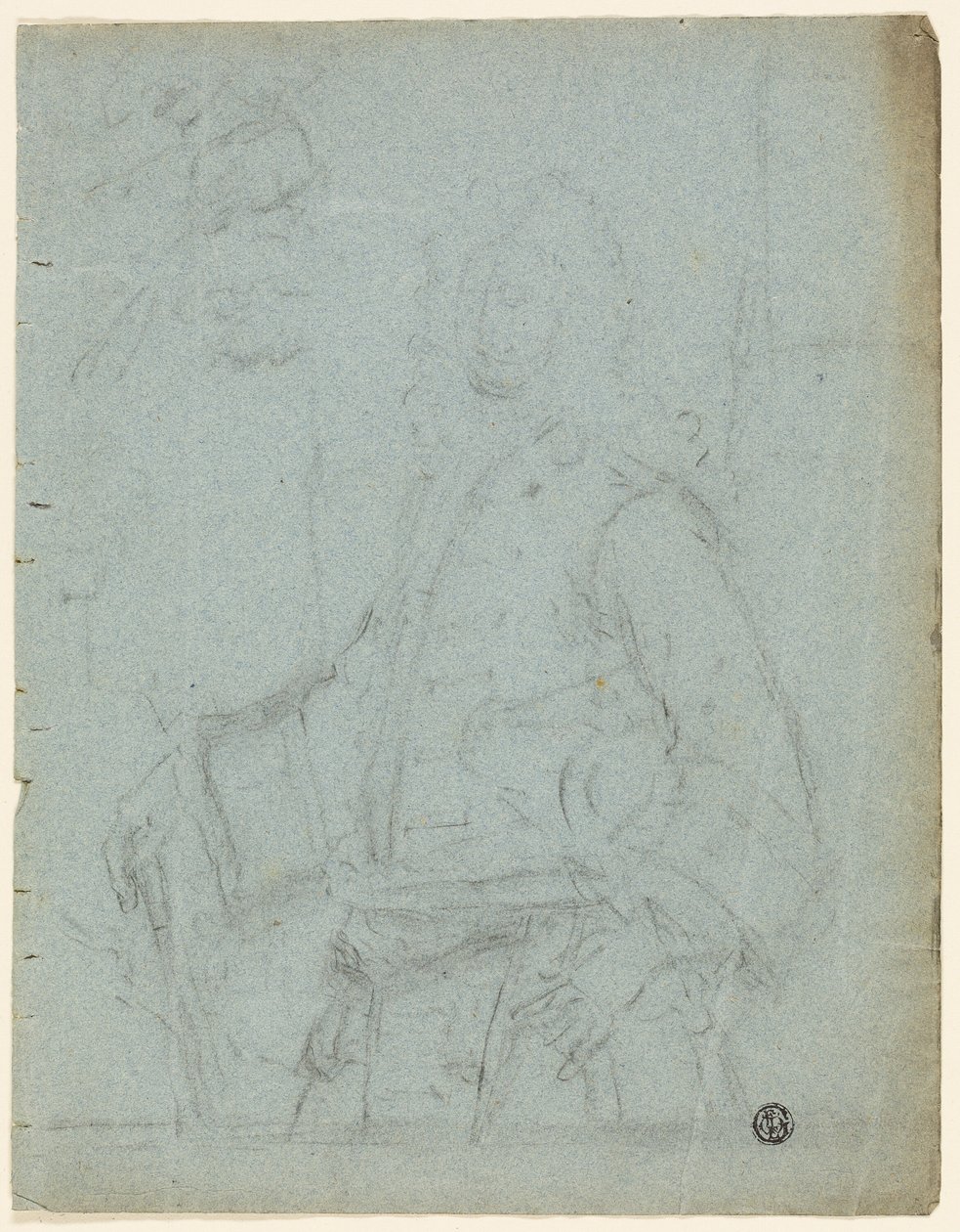 Porträtt av en man av William Hoare