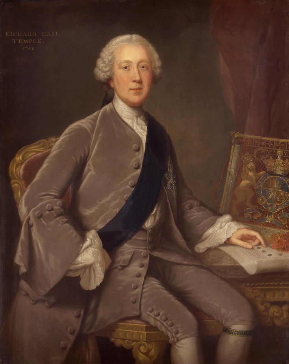 Richard Grenville-Temple, 2:e Earl Temple av William Hoare