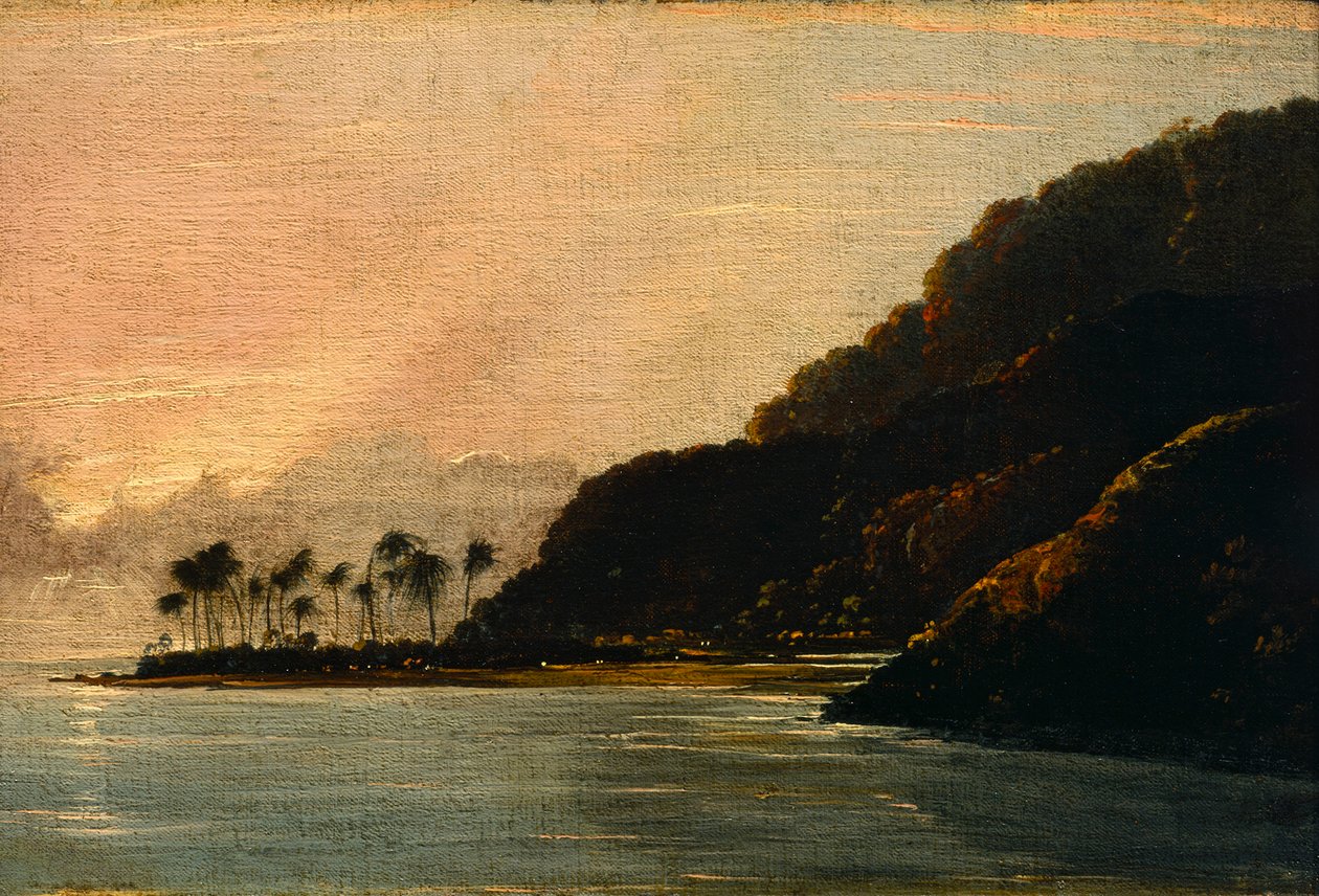 Utsikt över Point Venus och Matavai Bay av William Hodges