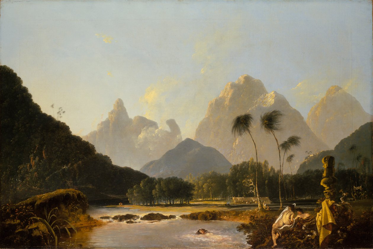 Oaitepeha Bay, Tahiti av William Hodges