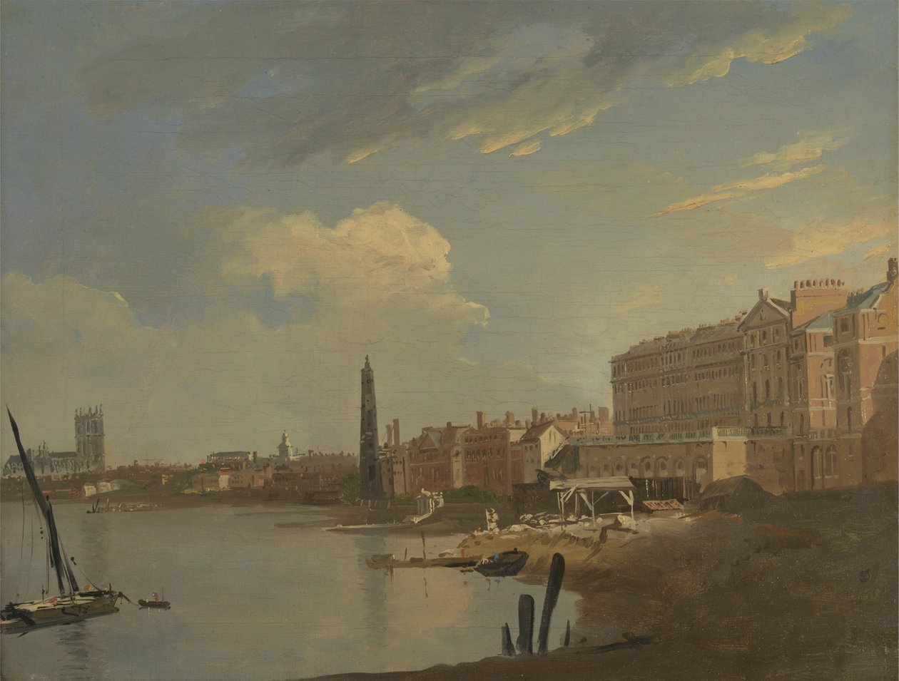 Themsen och Adelphi av William Hodges