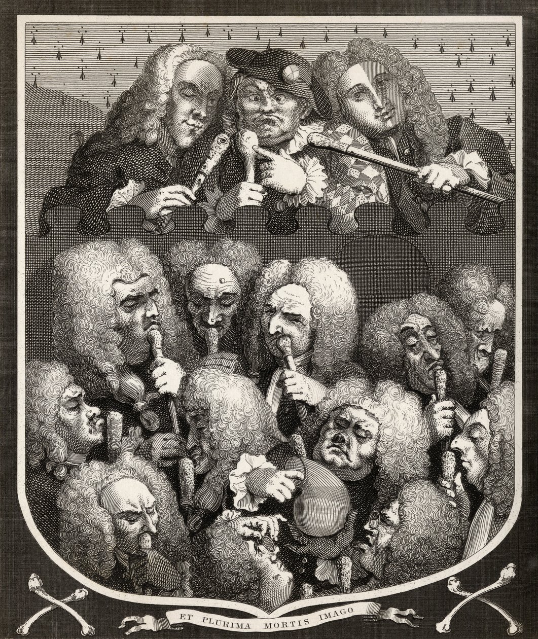A Consultation of Physicians, eller The Company of Undertakers, från 