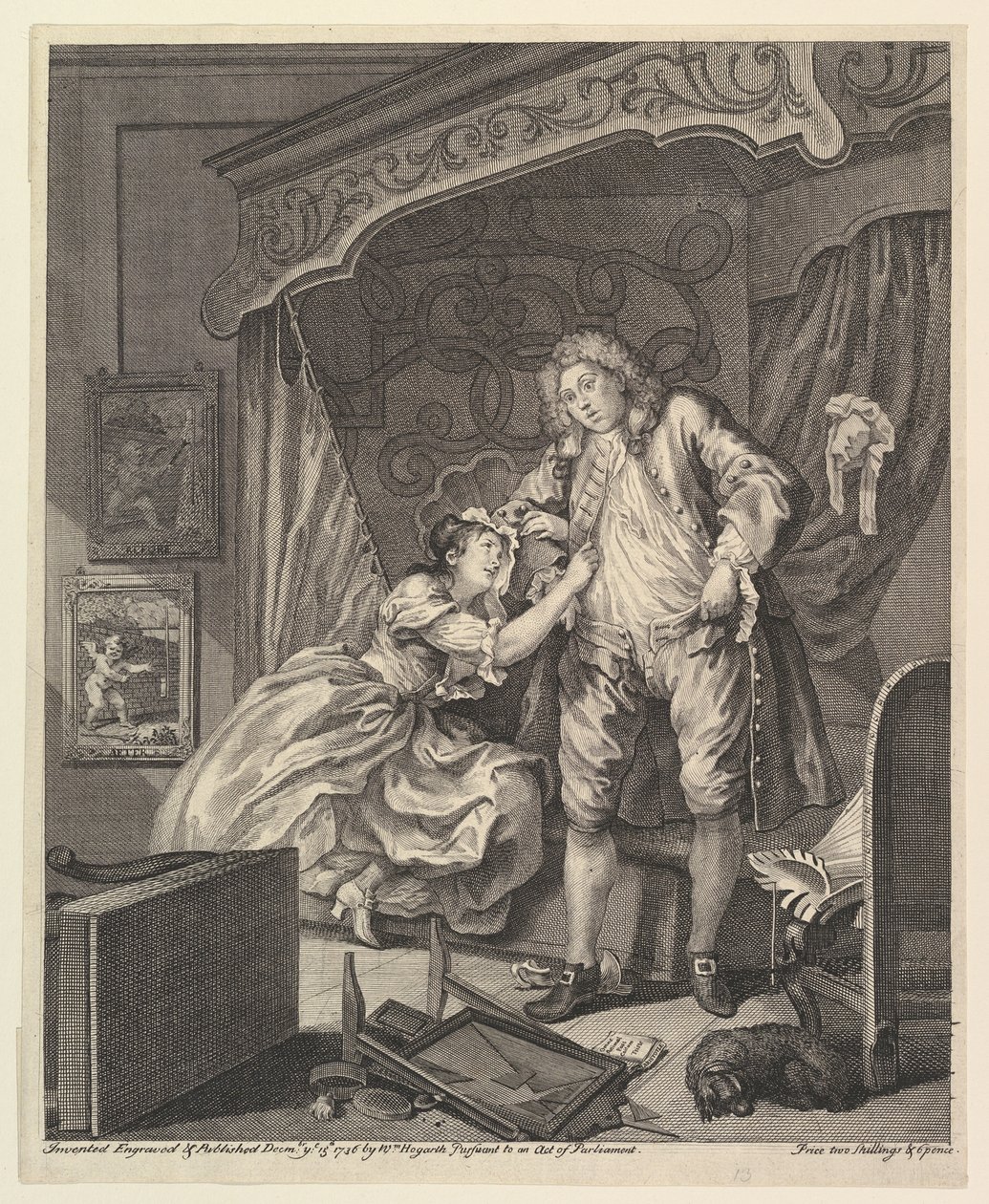 Efter den 15 december 1736. av William Hogarth