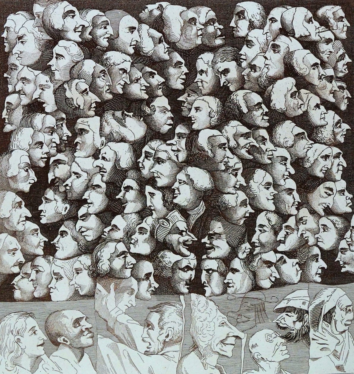 Tecken av William Hogarth