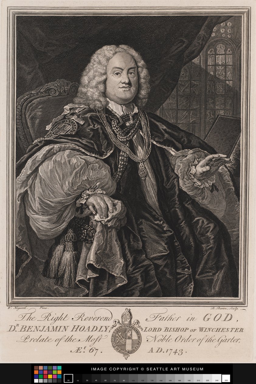 Dr Benjamin Headly av William Hogarth