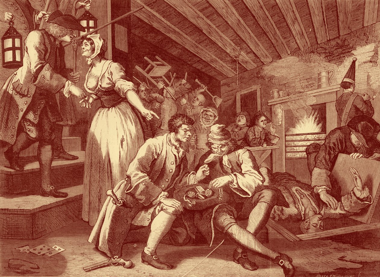 Industry and Idleness av William Hogarth av William Hogarth