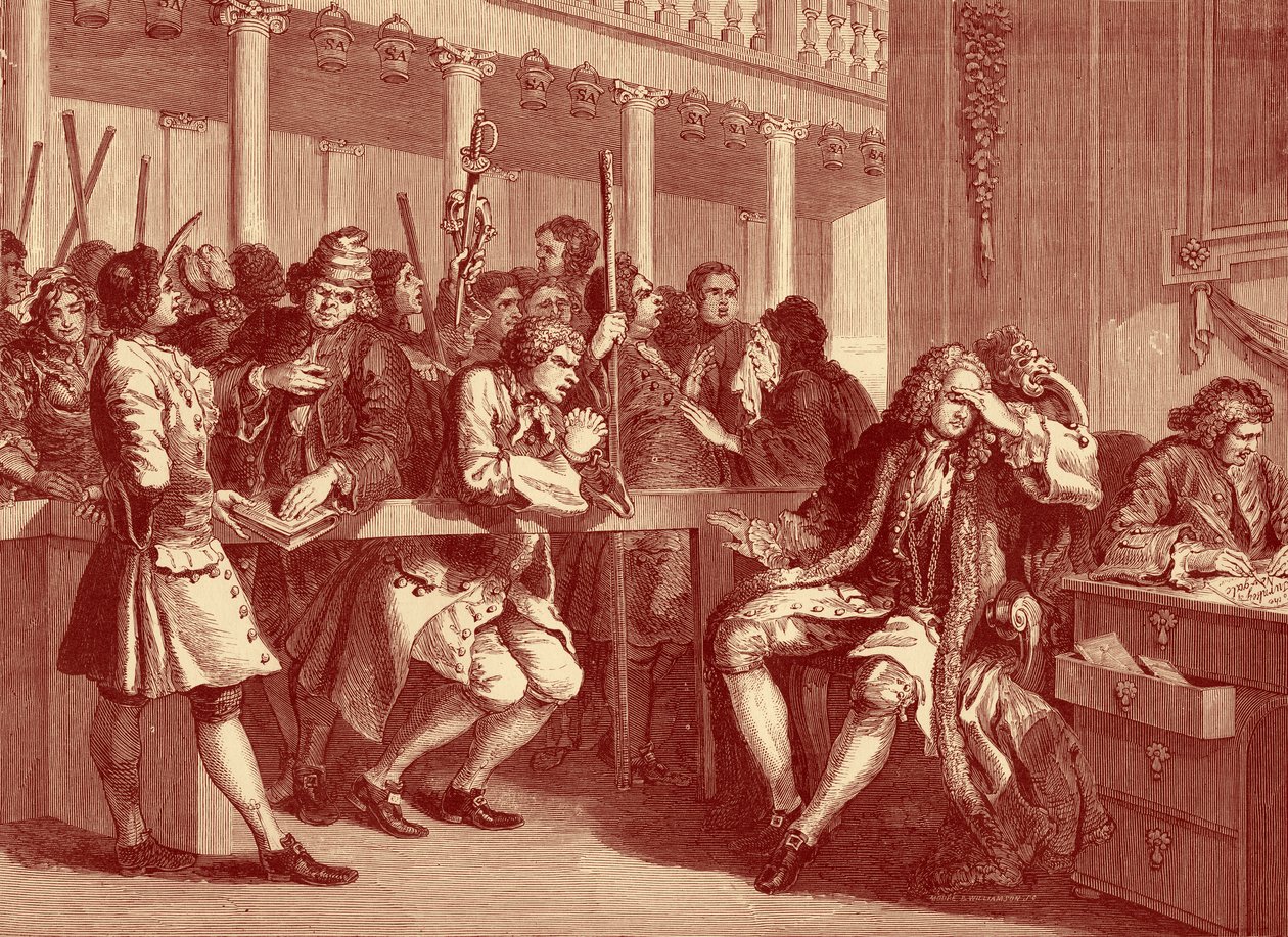 Industry and Idleness av William Hogarth av William Hogarth