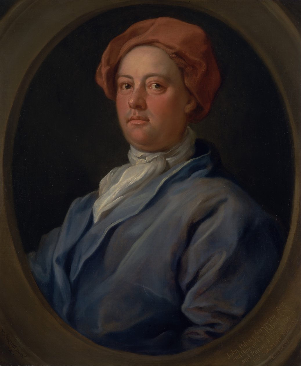John Palmer, advokat vid det inre templet, 1749. av William Hogarth