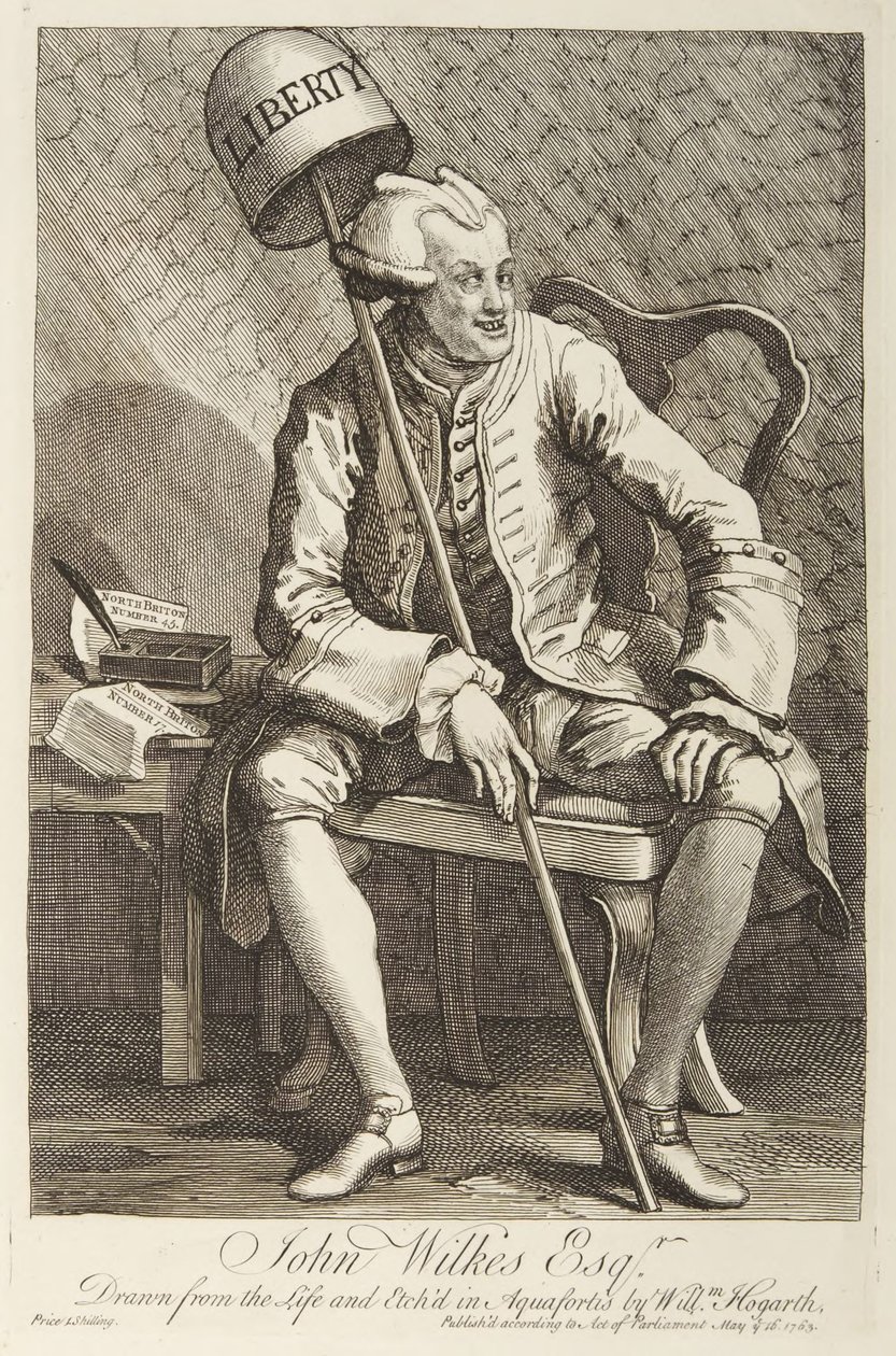John Wilkes av William Hogarth