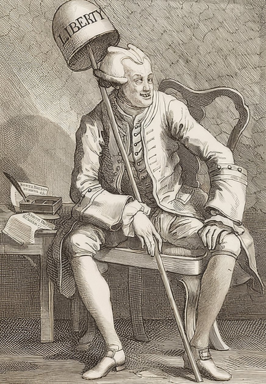 John Wilkes Esq. 1763 av William Hogarth