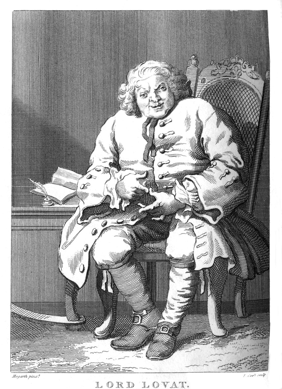 Lord Lovat av William Hogarth av William Hogarth