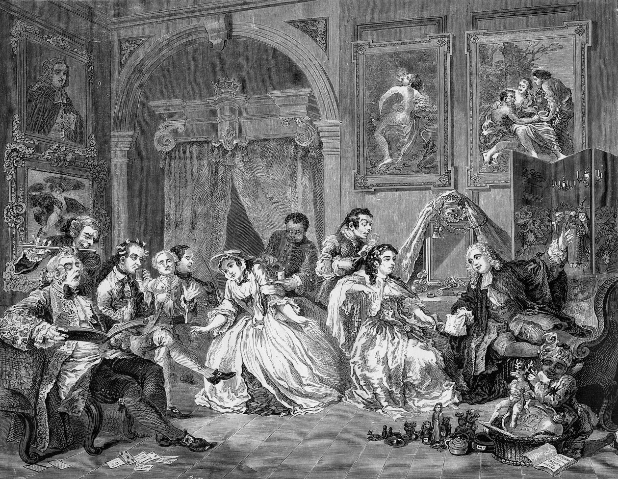 Marriage a la Mode av William Hogarth av William Hogarth