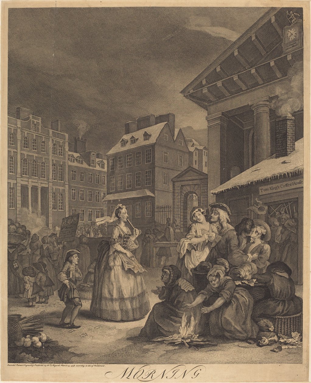 Morgon av William Hogarth