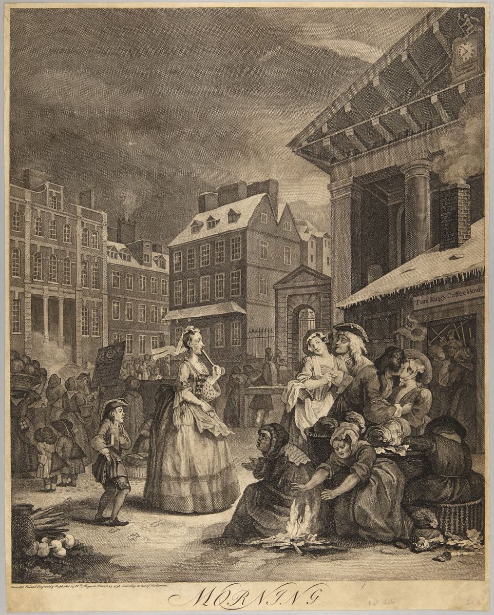 Morgon av William Hogarth