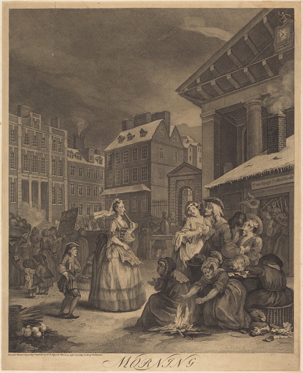 Morgon av William Hogarth