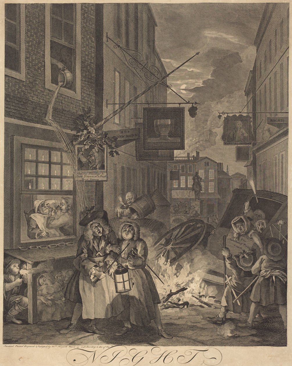 Natt av William Hogarth