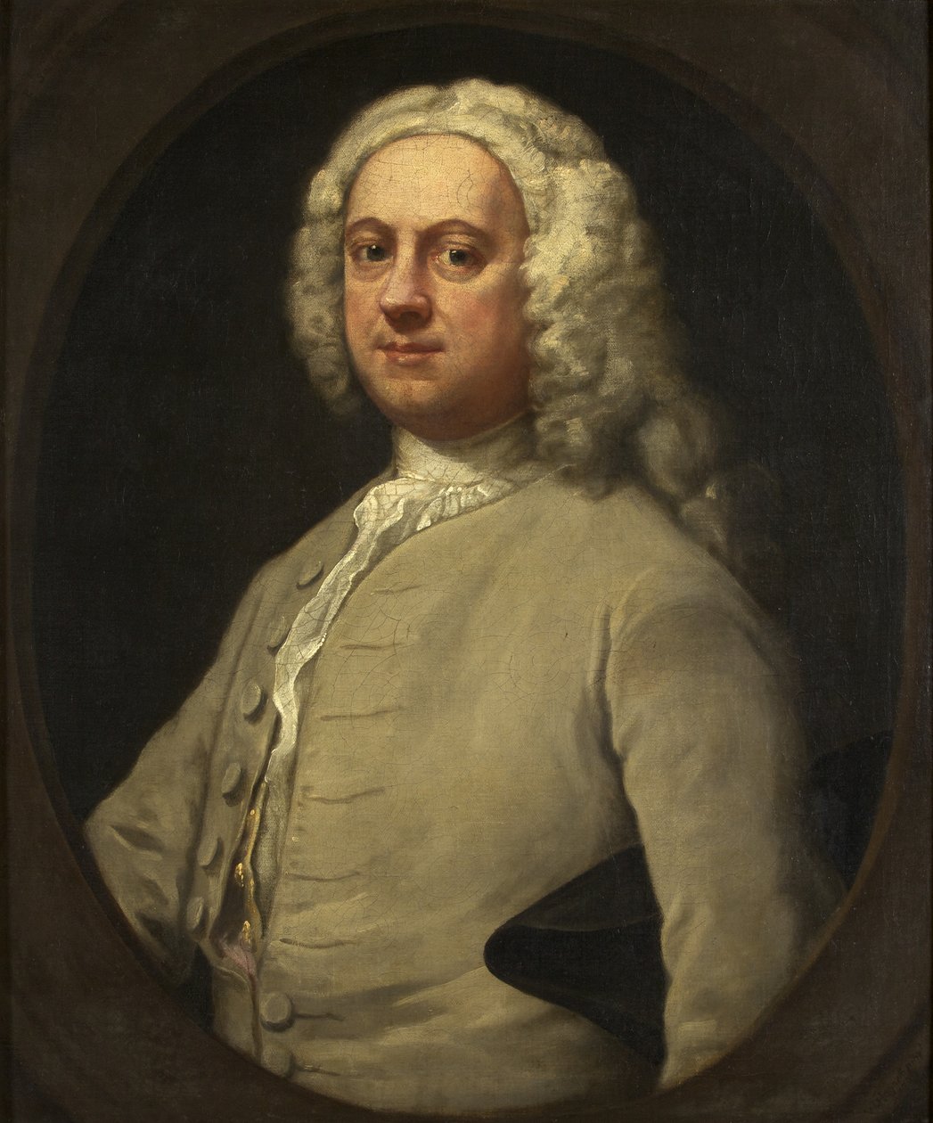 Porträtt av Edwin Sandys av William Hogarth