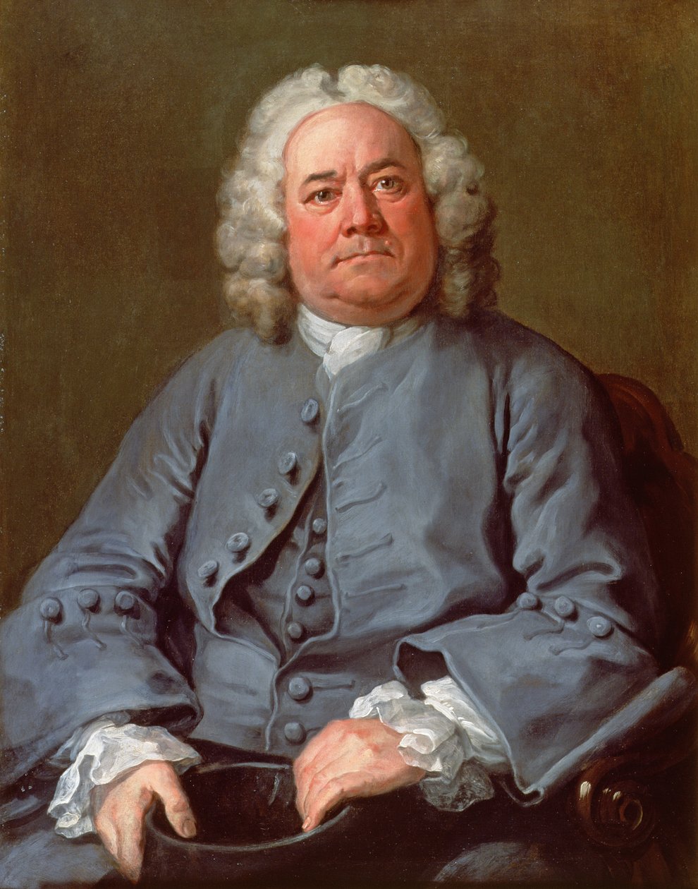 Porträtt av George Arnold Esq. av Ashby Lodge, 1738-40 av William Hogarth