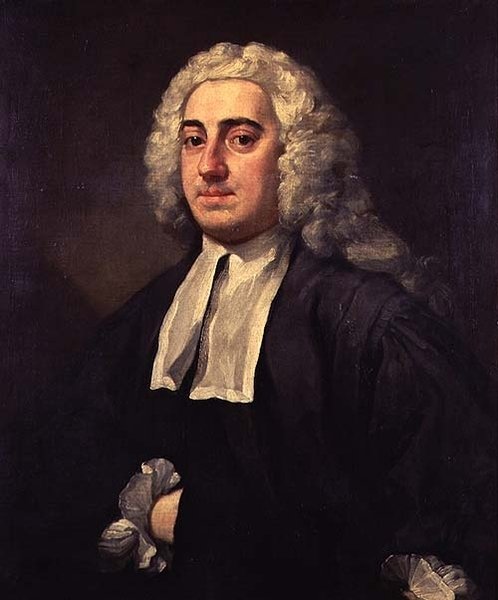 Porträtt av Rt. Hon. Richard Monteney av William Hogarth