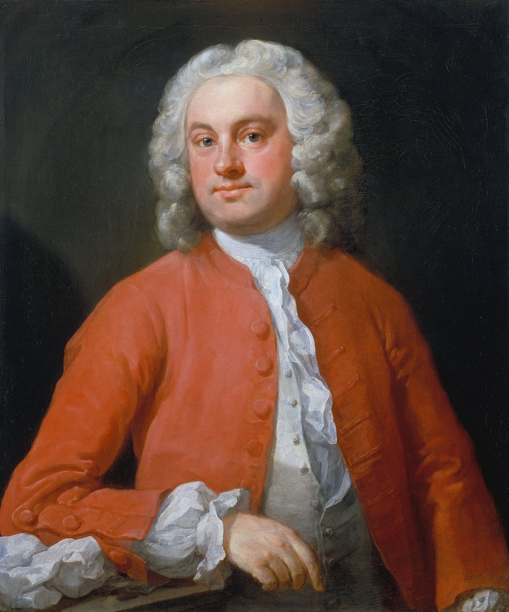 Porträtt av en man av William Hogarth