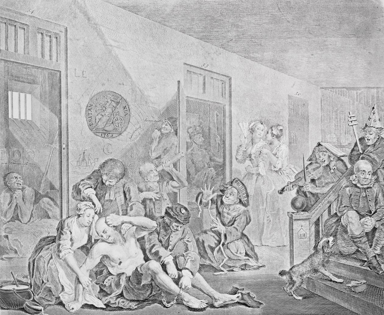 Scene in a Madhouse, från A Rake