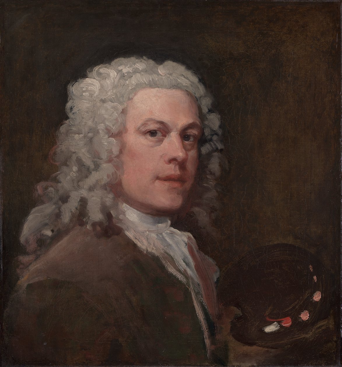 Självporträtt av William Hogarth