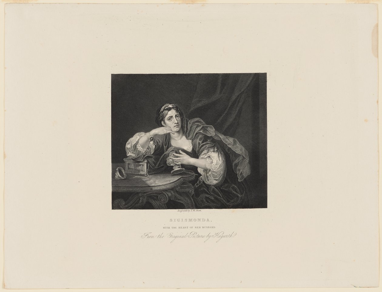 Sigismonda av William Hogarth