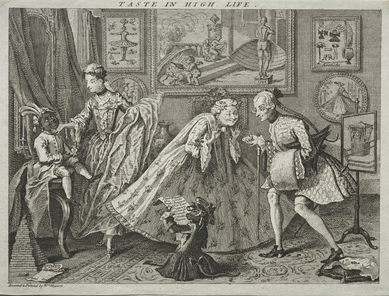 Smaken av det goda livet av William Hogarth